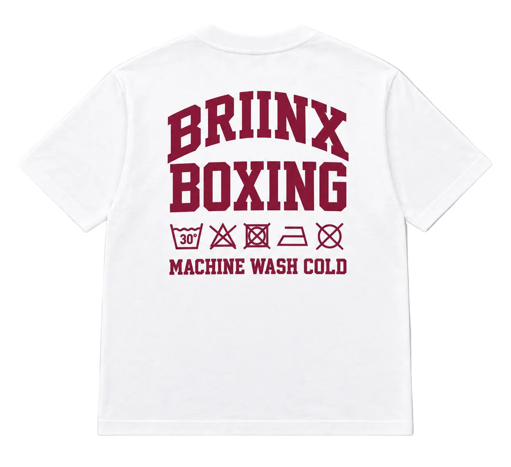 White & Maroon HOH Foundry Tee