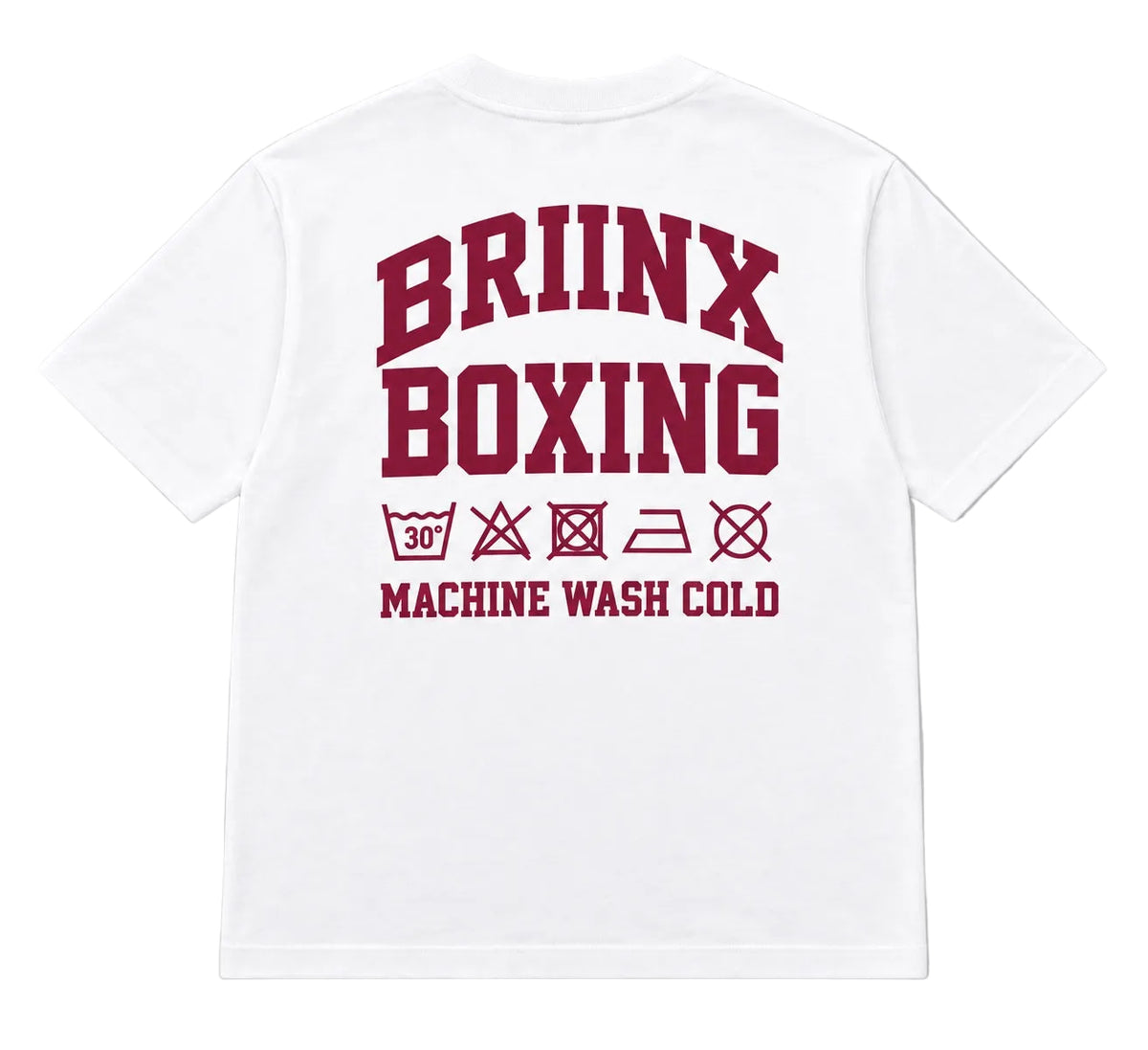 White & Maroon HOH Foundry Tee