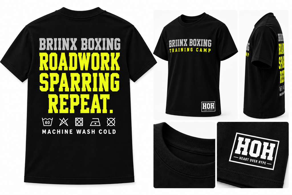 Black & Yellow Briinx Training Camp Tee