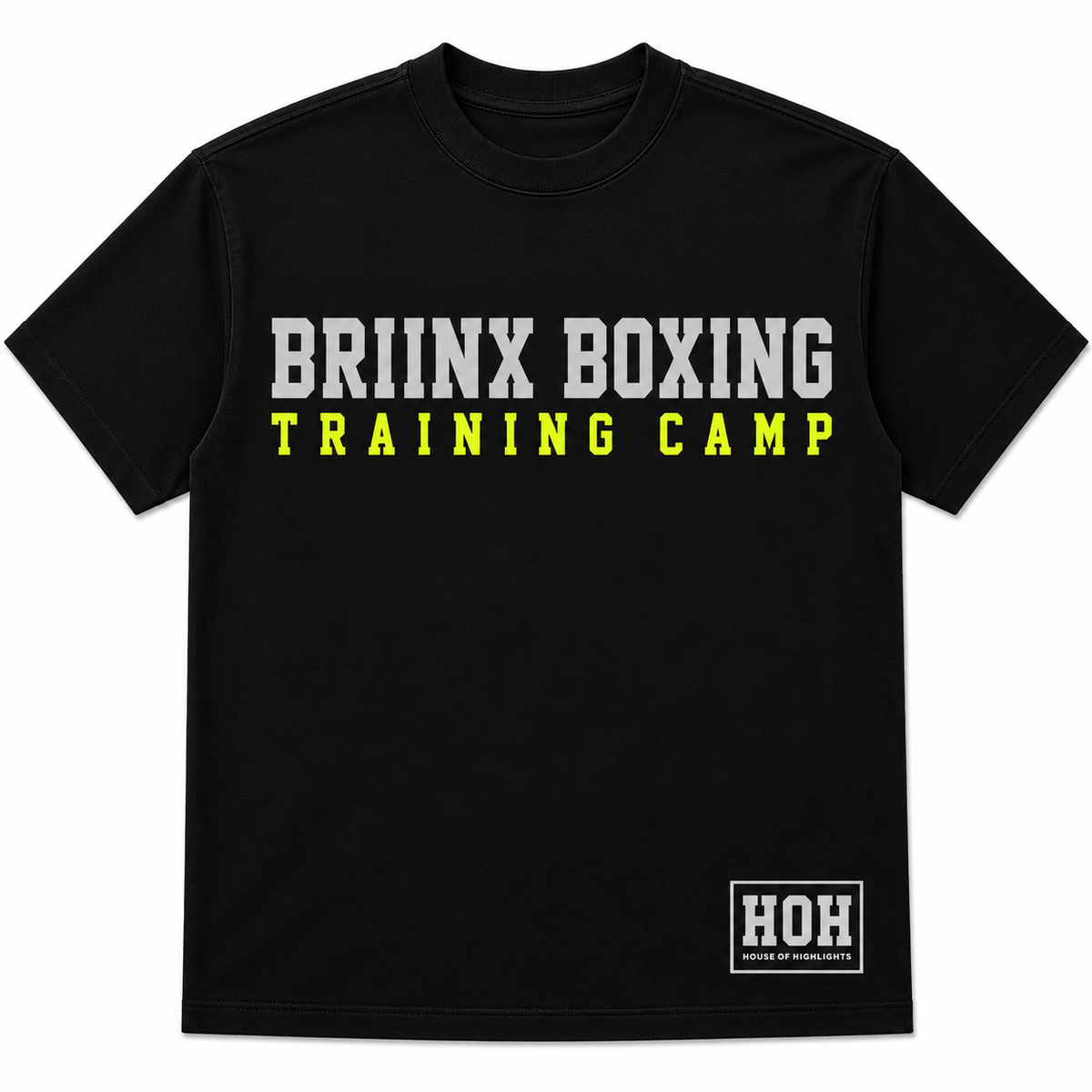 Black & Yellow Briinx Training Camp Tee