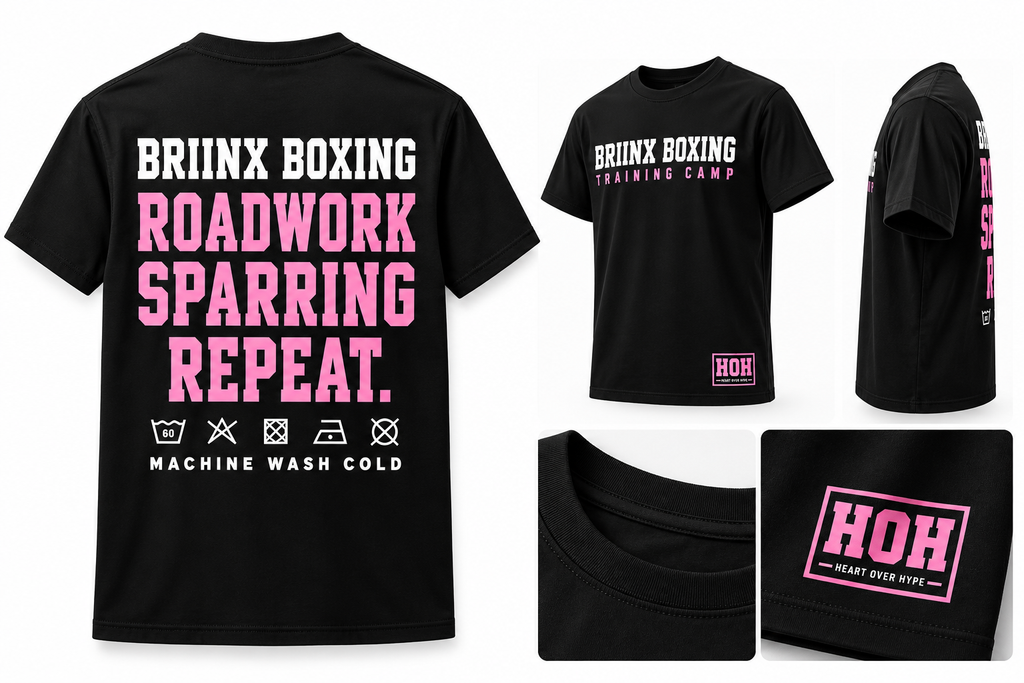 Black & Pink Briinx Training Camp Tee