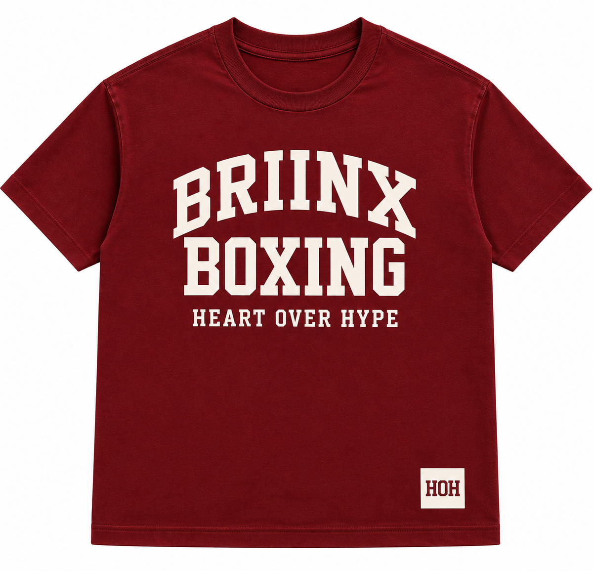 Burgundy Briinx HOH Tee